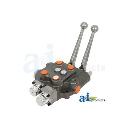 A & I Products Double Spool - open center valve 7.8" x11.5" x4.4" A-SBAF2